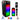 Cassa amplificata Bluetooth 200W con luci RGB, telecomando e microfono