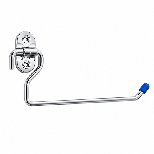 Gancio a L da Parete 150 mm Zincato Portata 85 kg