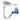 Gancio Portabici da Soffitto Zincato 160 kg 130x62 mm - immagine 2