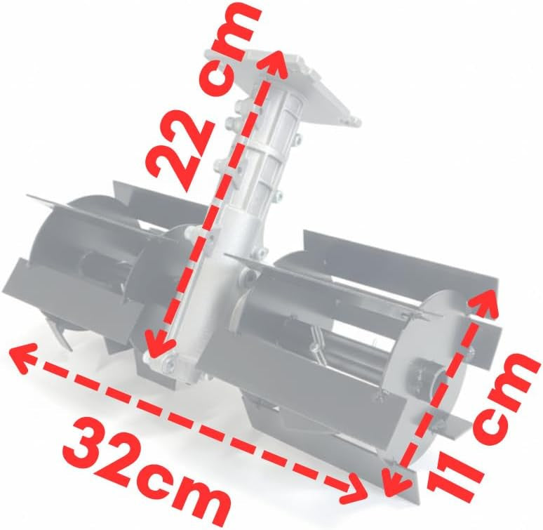Gruppo Zappette Ø26 mm per Decespugliatore a 9 Denti