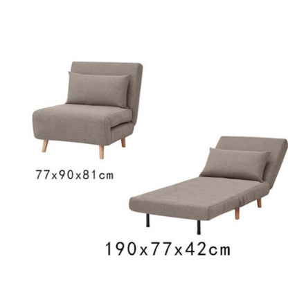 divanetto Relax "Bobo" Trasformabile salvaspazio poltrona minimal