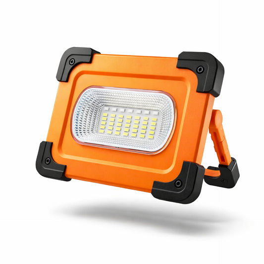 Faretto portatile LED solare ricaricabile USB con power bank