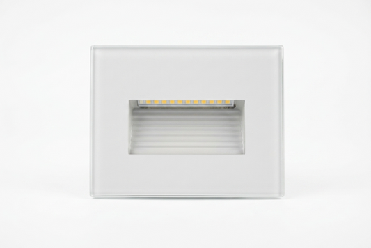 Segnapasso LED Incasso 4,5W IP65 Asimmetrico per Scatola 503 LUCE CALDA 3000K