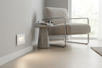 Segnapasso LED Incasso 4,5W IP65 Asimmetrico per Scatola 503 LUCE CALDA 3000K