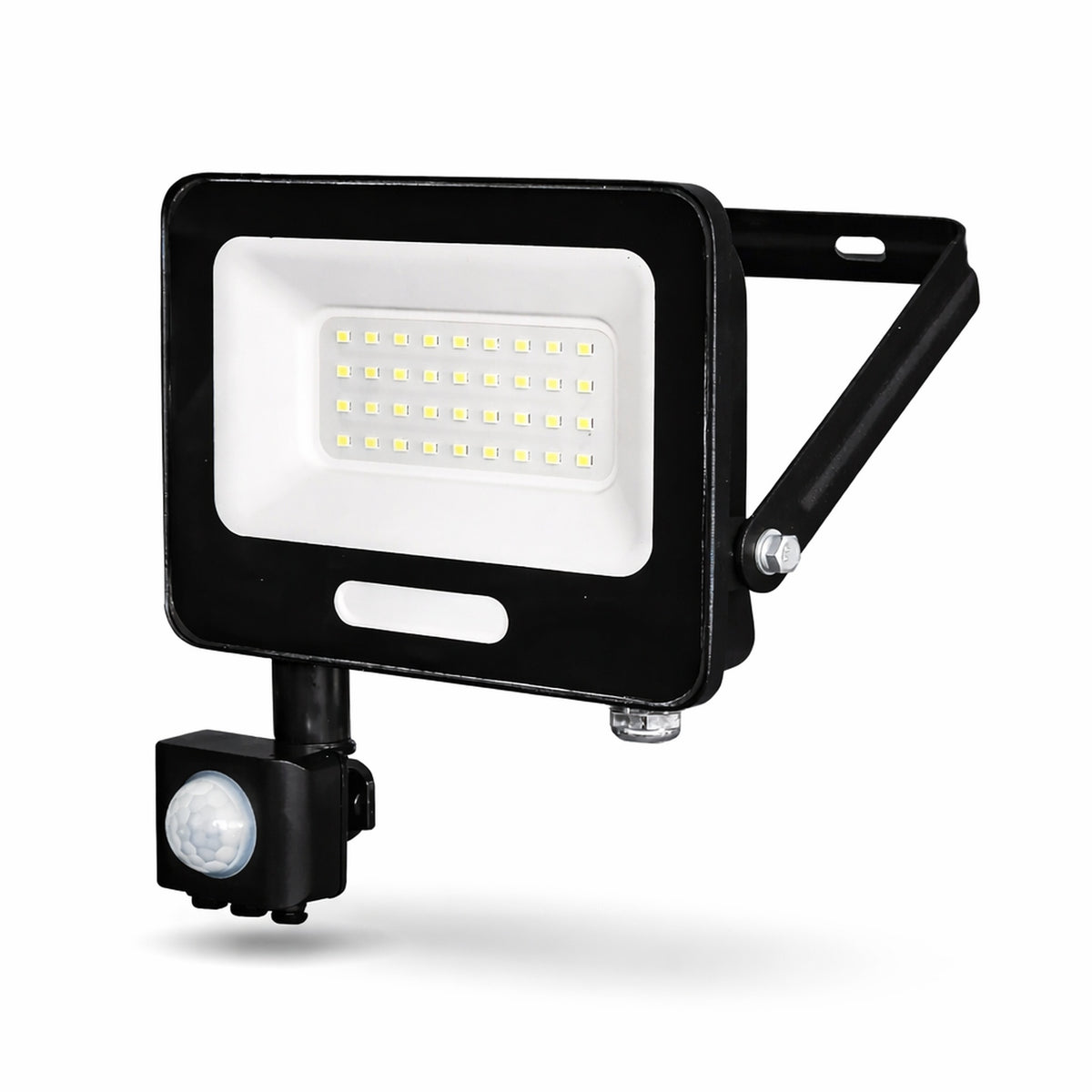 Faro LED 6000K con Sensore PIR, IP65, 30W 50W Regolabile per Esterno