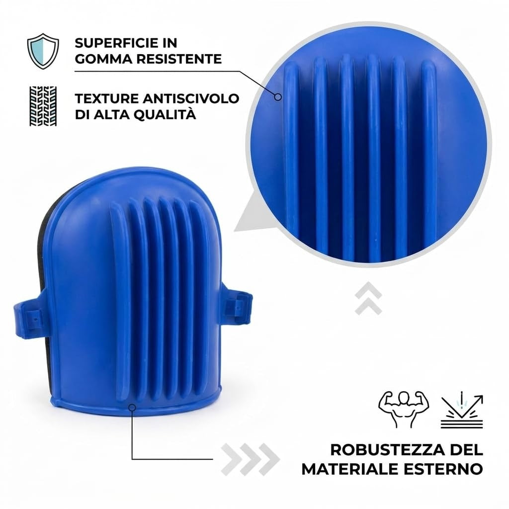 Ginocchiere da Lavoro Ergonomiche con Gel ed EVA