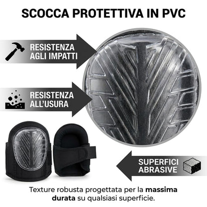 Ginocchiere da Lavoro Ergonomiche con Gel ed EVA