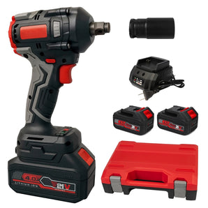 Avvitatore a Impulsi 21V 400Nm Brushless con Valigetta 2x4,0Ah