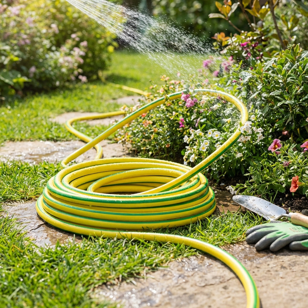 Tubo da giardino da 1,5 x 3,5 m, resistente, ultra resistente, senza pieghe, leggero Tubo da giardino da 1,5 x 3,5 m, resistente, ultra resistente, senza pieghe, leggero
