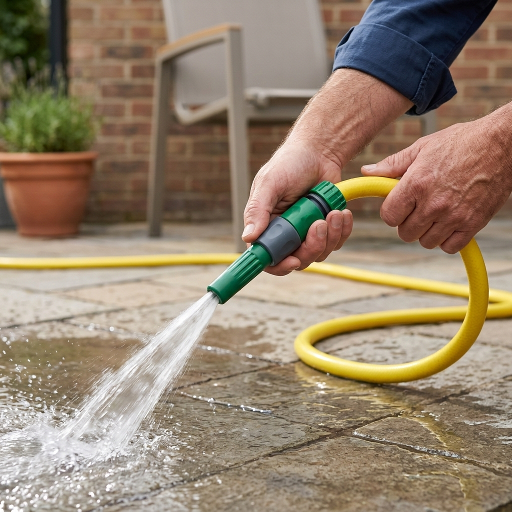 Kit Tubo Acqua Giardino 3 Strati con Raccordi Rapidi innesto rapido