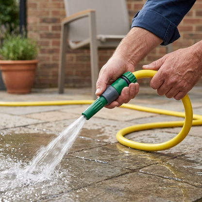 Kit Tubo Acqua Giardino 3 Strati con Raccordi Rapidi innesto rapido