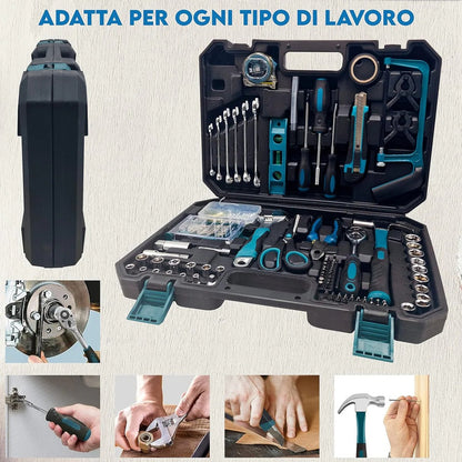 Valigetta Porta Attrezzi con Cricchetto (257pz)