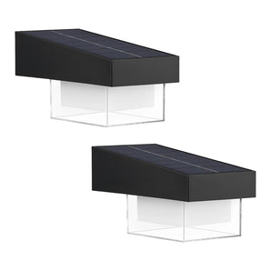 Coppia Applique Solari LED da Esterno 40W con Sensori IPX4