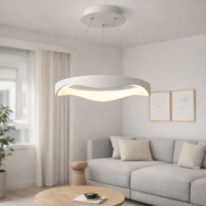 Lampadario LED a Sospensione Moderno 38W 3040 Lumen Ø50 cm con Telecomando