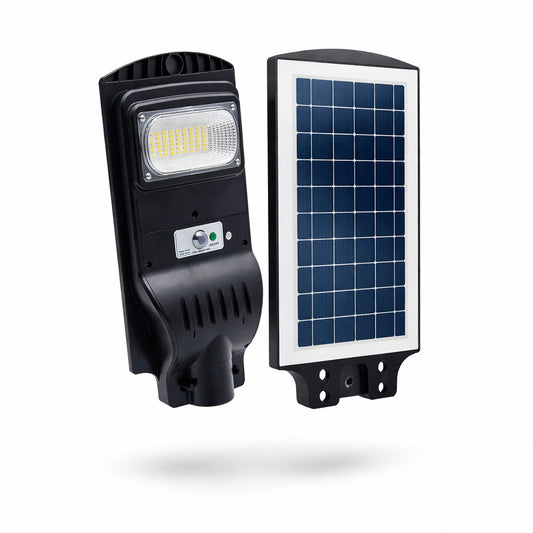 lampione LED Stradale Solare con Pannello Integrato IP66