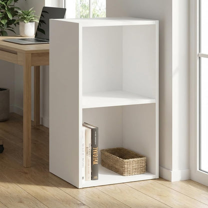 Libreria da Terra in Legno Verticale Salvaspazio con Ripiani