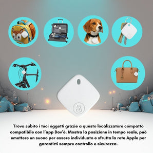 Smart Finder Compatibile Apple Dov’è – Localizzatore Bluetooth