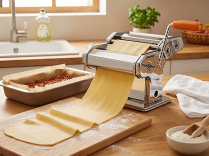 Macchina Manuale per Pasta Fresca in Acciaio Inox
