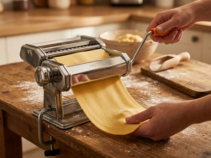 Macchina Manuale per Pasta Fresca in Acciaio Inox