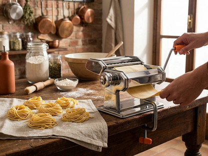 Macchina Manuale per Pasta Fresca in Acciaio Inox