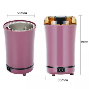Macina Caffè Elettrico 220W per Chicchi, Spezie e Noci 75g