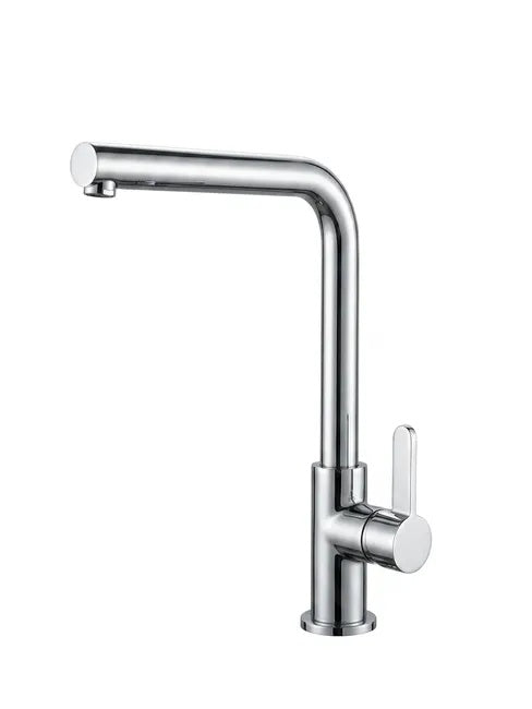 Miscelatore Cucina Inox Canna Alta Girevole 360°