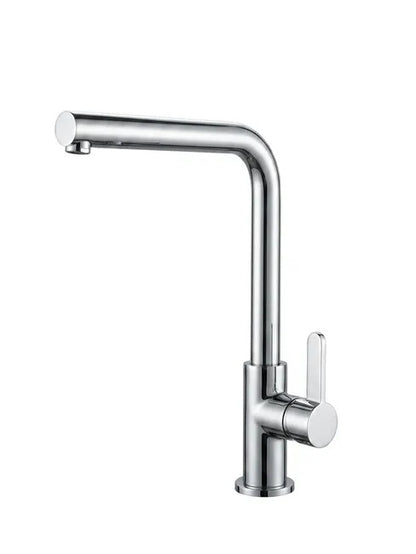 Miscelatore Cucina Inox Canna Alta Girevole 360°