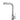 Miscelatore Cucina Inox Canna Alta Girevole 360°