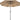 Ombrellone da Giardino 270 cm Beige Inclinabile