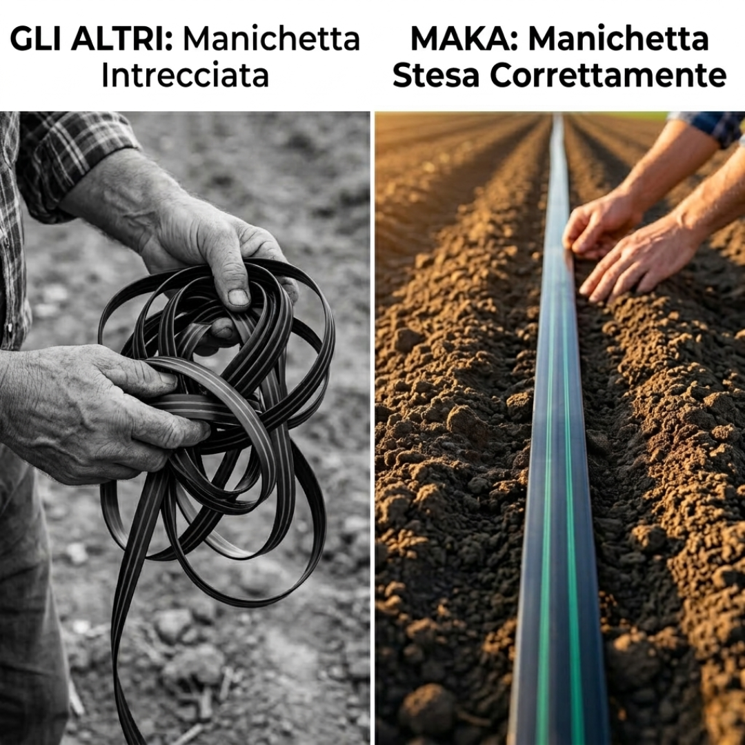 Manichetta Gocciolante per Irrigazione