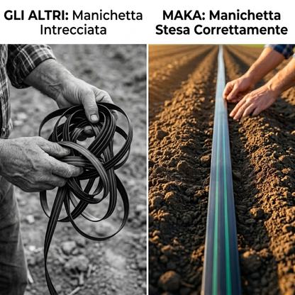 Manichetta Gocciolante per Irrigazione