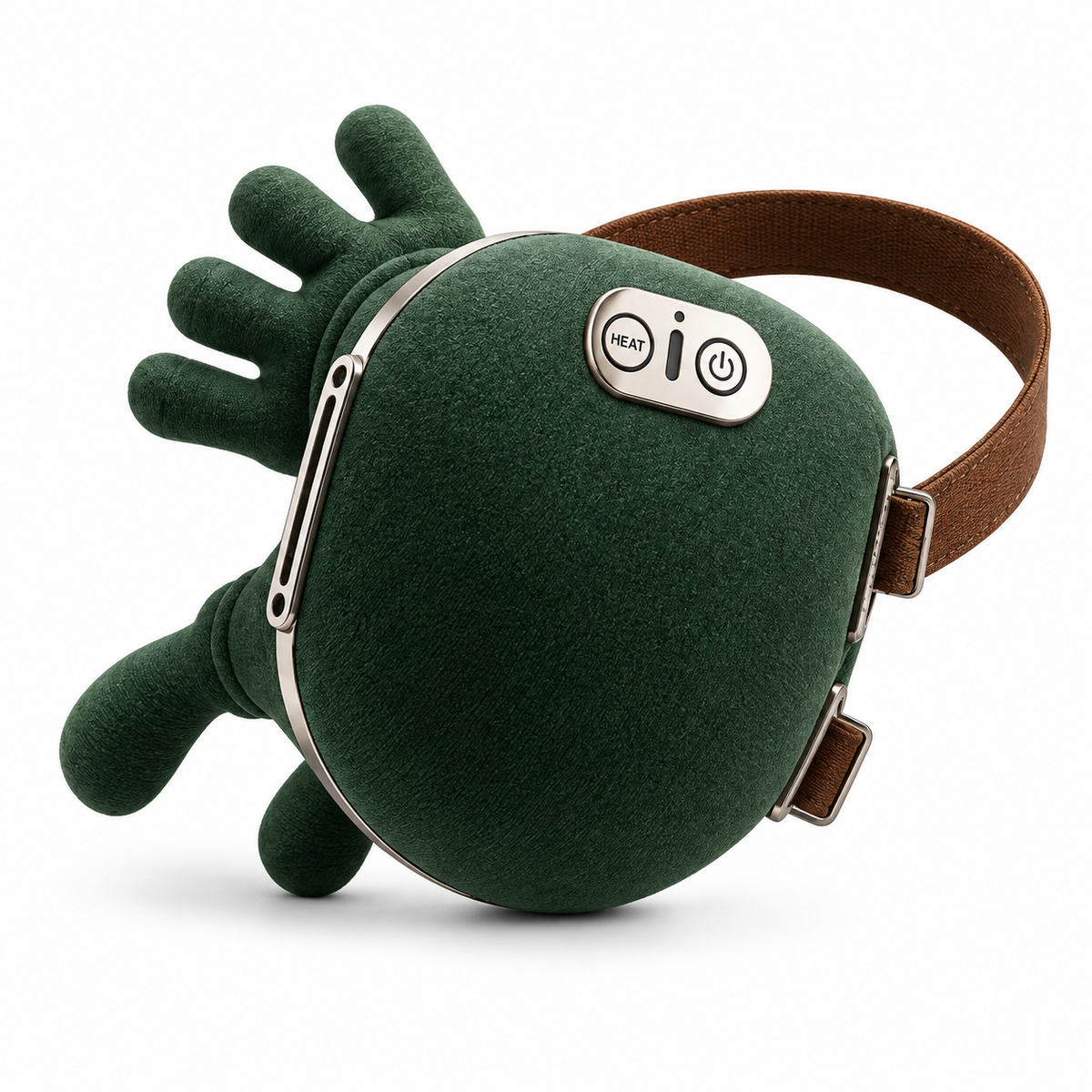 Massaggiatore elettrico collo e spalle verde ricaricabile