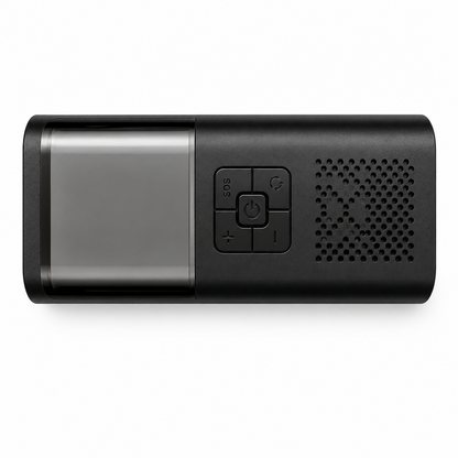 Mini compressore aria portatile VC-027 vista superiore