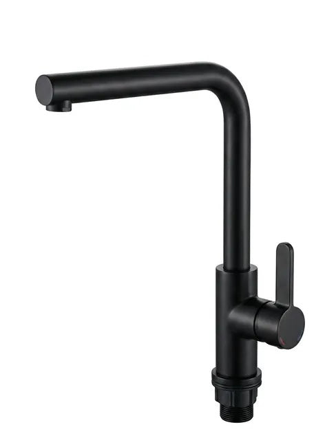 Miscelatore Cucina Nero Monocomando Canna Alta