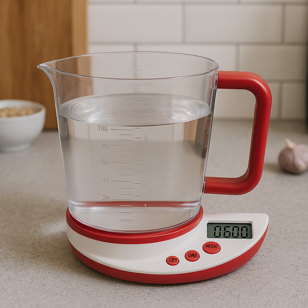 Bilancia da Cucina Digitale con Caraffa Rimovibile 5KG