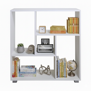 Libreria in Legno con 5 Ripiani Italo