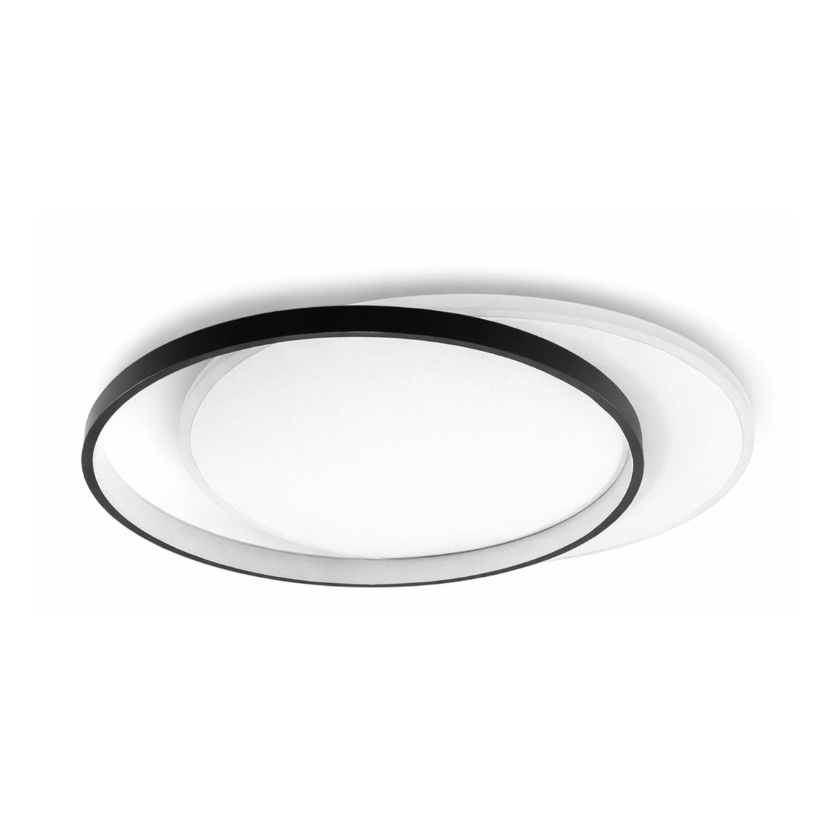 Plafoniera lampadario LED  36W /39W/48W Rotonda o quadrata , Colore Regolabile 3D