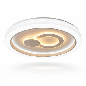 Plafoniera LED 72W da Soffitto Ø48 cm con Cambio Colore e Minimo Consumo