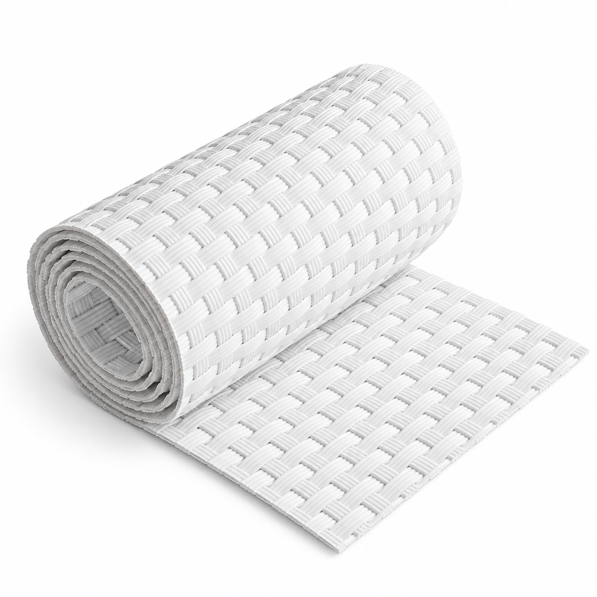 striscia 255 × 19 cm – Bianco su sfondo bianco