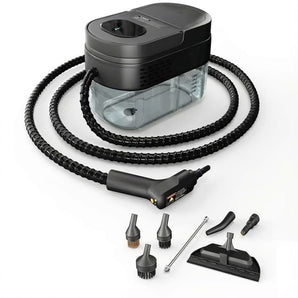 Pulitore a Vapore Portatile 2500W con Serbatoio 1,6L e 13 Accessori