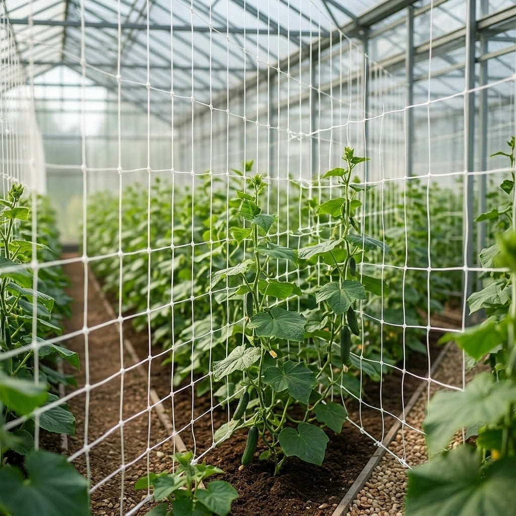Climbing Net for Vegetable Gardens