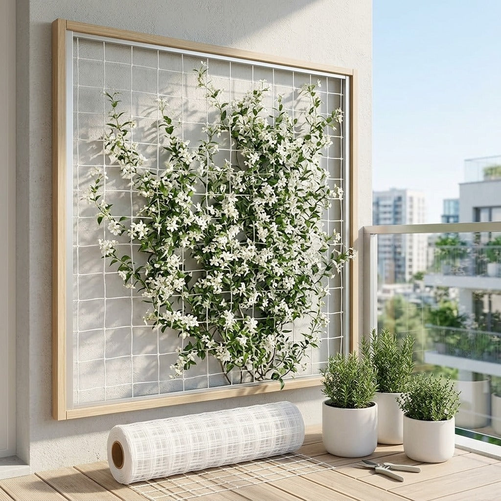 Climbing Net for Vegetable Gardens