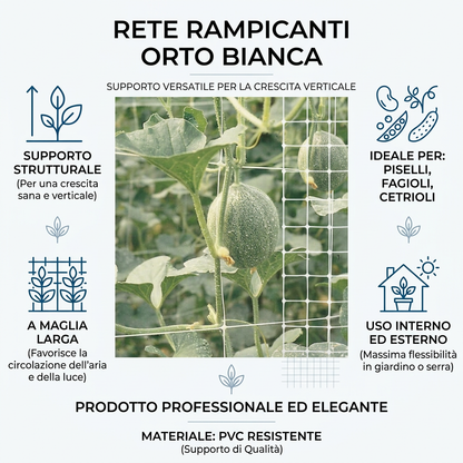 Climbing Net for Vegetable Gardens