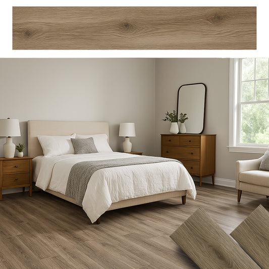 Pavimento PVC Adesivo Effetto Rovere Invecchiato 2mq