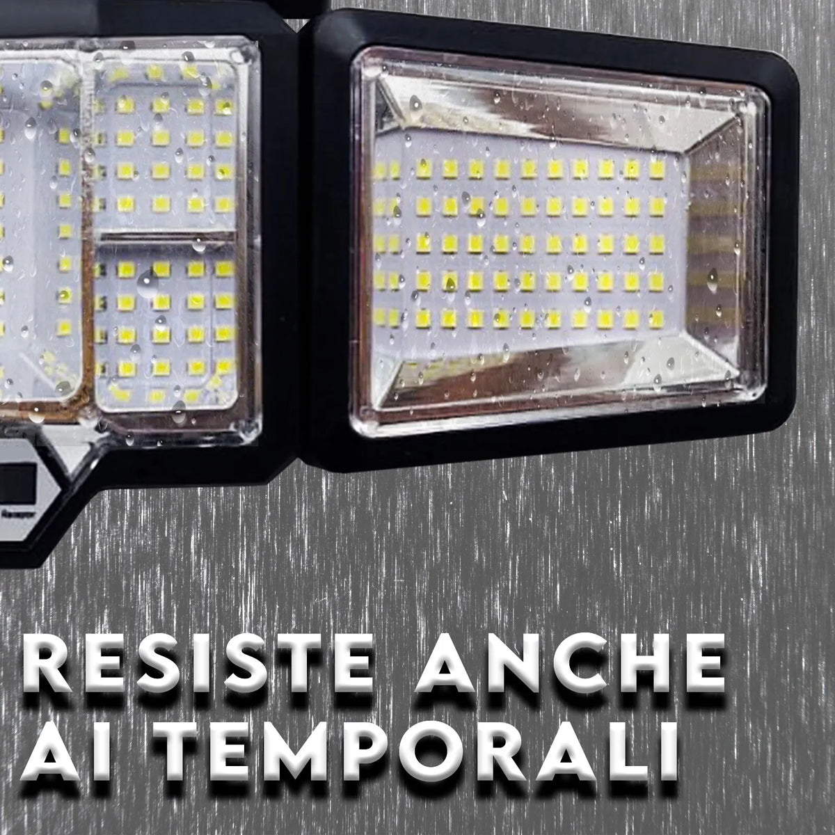 Faretto LED Solare da Esterno con Sensore di Movimento