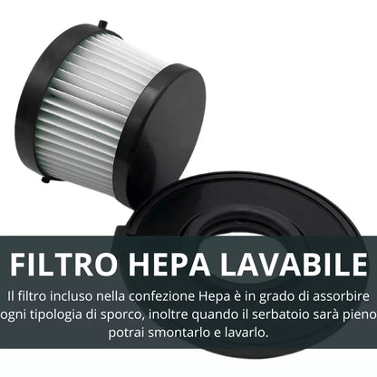 aspirapolvere ciclonico

aspirapolvere senza fili

aspirapolvere 48V

aspirapolvere con filtro HEPA

aspirapolvere portatile

aspirapolvere senza sacchetto

scopa elettrica ciclonica

