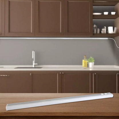 Barra LED Sottopensile Basso Consumo per Cucina con Cambio Luce e Kit Fissaggio