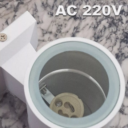 Coppia Lampade per Parete IP54 Up & Down 60W vari modelli esterno minimal