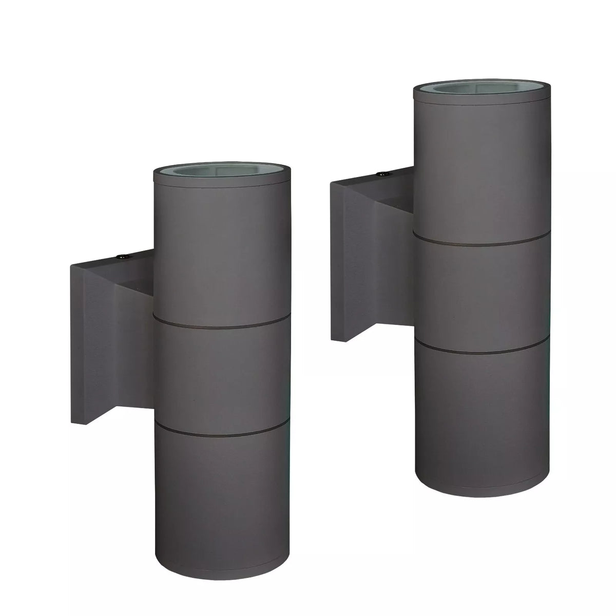Coppia Lampade per Parete IP54 Up & Down 60W vari modelli esterno minimal
