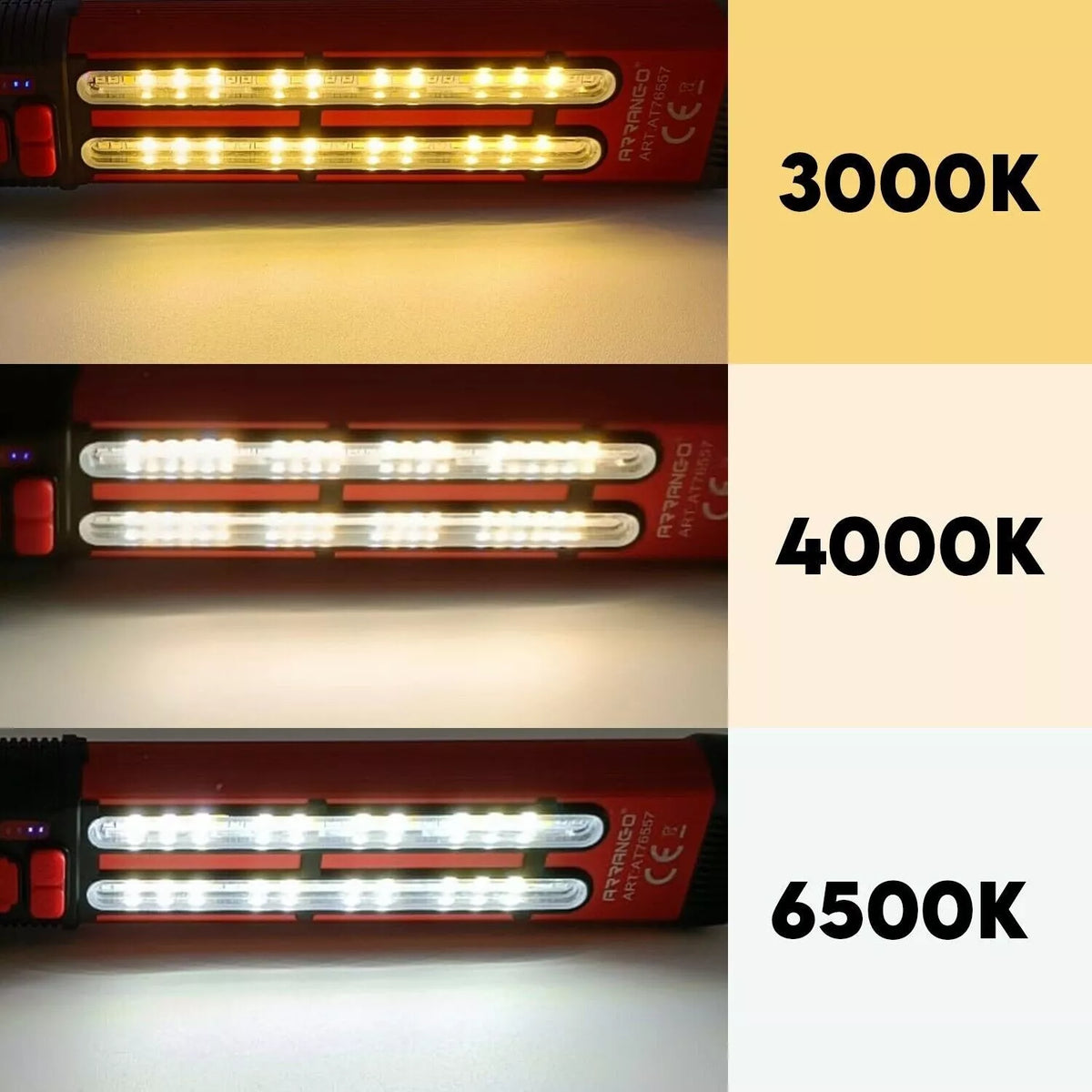 Torcia LED Tattica Militare Ricaricabile USB e Solare, Ultra Potente IP66